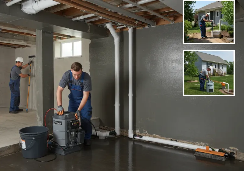 Basement Waterproofing and Flood Prevention process in East Prairie, MO